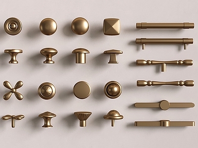 现代法式拉手 柜门拉手 金属拉手 抽屉拉手