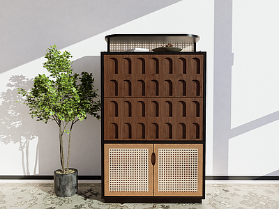 法式复古斗柜 五斗柜 卧室客厅边柜 客厅入户玄关柜 黑色侘寂风抽屉柜 法式复古储物柜