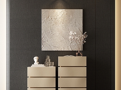 现代意式斗柜 五斗柜 边柜 矮柜