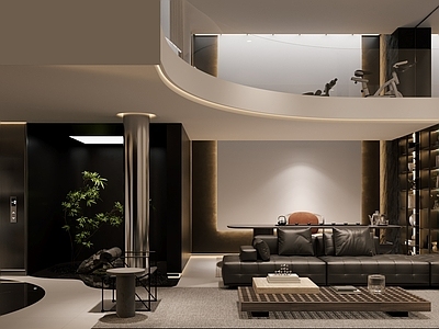 别墅 别墅豪宅 复式 样板间 别墅全套 施工图