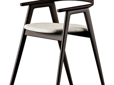 北欧餐椅 北欧单椅 扶手椅 餐椅 木椅