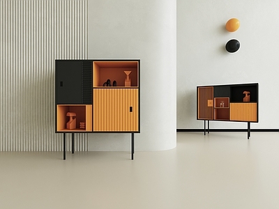 现代轻奢斗柜 边柜 五斗柜 矮柜 组合柜