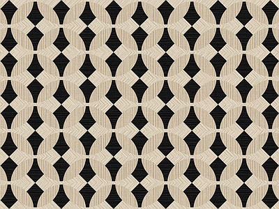 现代意式几何壁纸 连续木纹拼花 木地板 墙纸 木饰面