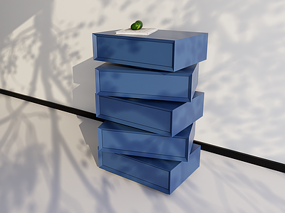 极简意式玄关柜 端景柜玄关柜 儿童房床头柜 旋转收纳斗柜 客厅边柜矮柜 成人储物床头柜