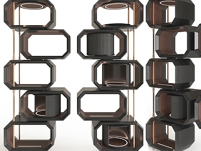 现代轻奢斗柜 边柜 五斗柜 矮柜 装饰柜 书柜