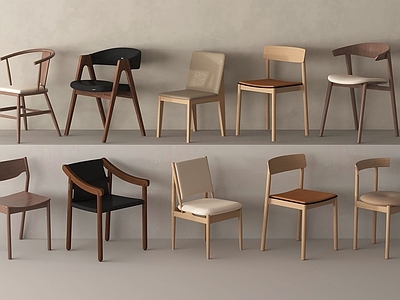 北欧餐椅 北欧单椅 餐椅 木椅 皮椅