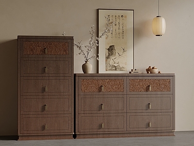 新中式斗柜 新中式斗柜 边柜