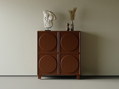 现代中古斗柜 五斗柜 边柜 矮柜 玄关柜