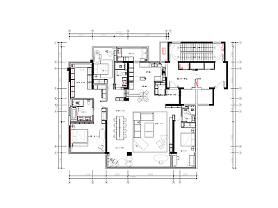 样板间 样板房 豪宅 施工图
