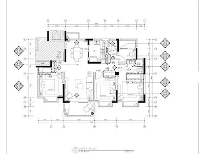 样板间 样板 施工图