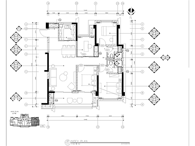 样板间 样板 施工图