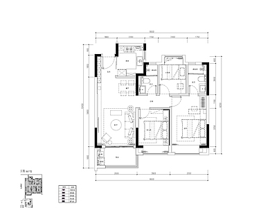 样板间 样本间 施工图