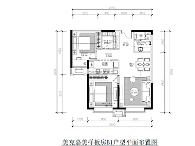 样板间 样板间 施工图