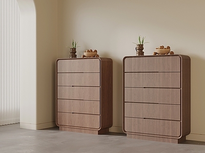 现代中古斗柜 现代中古风斗柜 边柜