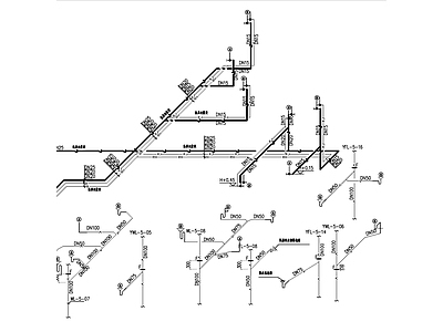 其他给排水 21层样板间给排 施工图