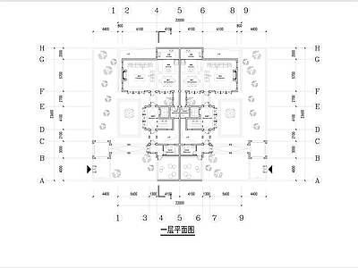 现代新中式别墅建筑 新中式合院别墅 未来社区别墅设计 330三层别墅 合院别墅全套户型 施工图