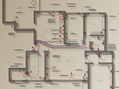 样板间 家 施工图