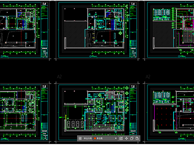 样板间 龙湖样板间全套图 施工图