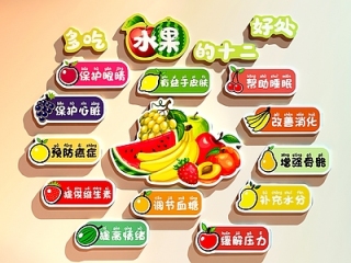 卡通扁平风水果店【ID:1208652731】