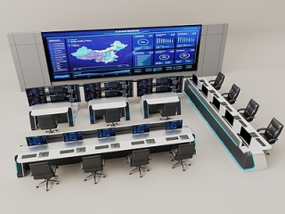 科技感现代简约指挥中心【ID:1209230845】