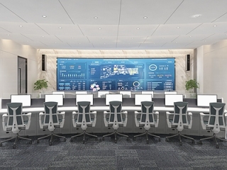 现代简约指挥中心【ID:1209259415】