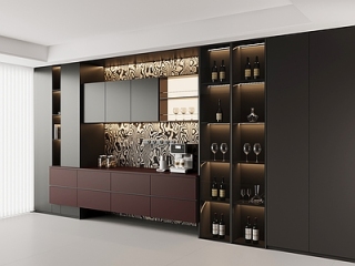 意式极简酒柜【ID:1215573830】