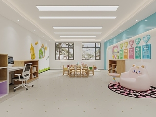 原木风幼儿园 母婴室 妇女之家【ID:1234652361】