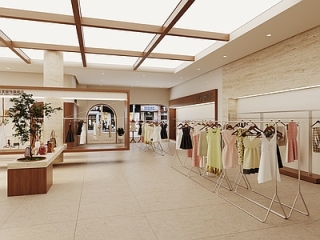 现代简约服装店【ID:1234713014】
