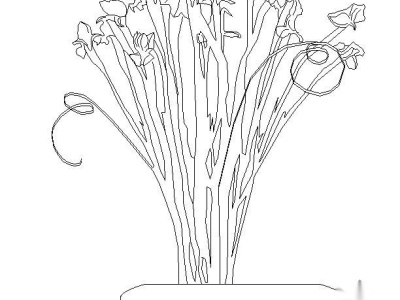 水生植物cad