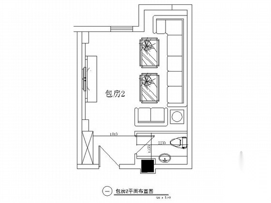 某欧式娱乐会所包房2装修图