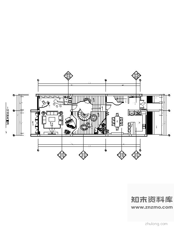 施工图欧式风格二层别墅施工图(含效果