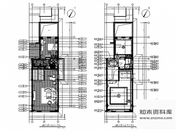 施工图福建现代简约风格两层小别墅装修室内设计施工图含方案效果