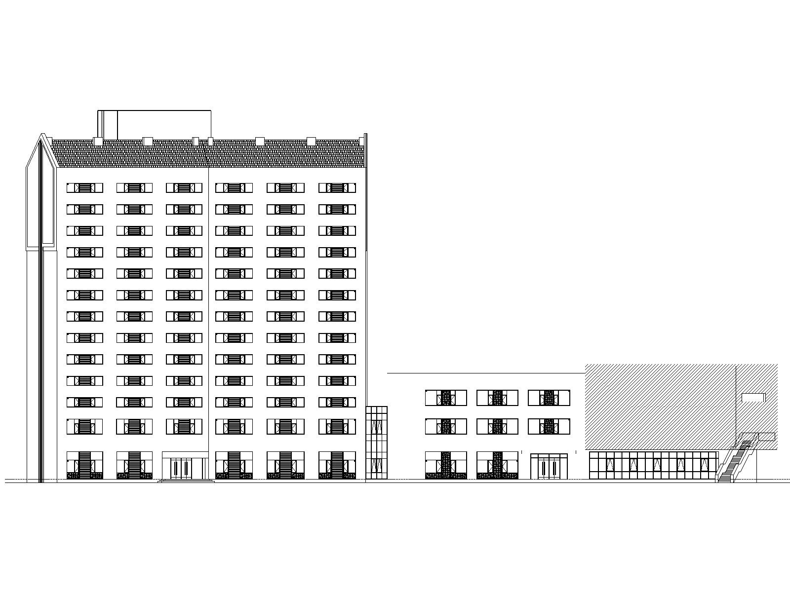 某实验学校·教师公寓及行政办公楼建筑施工图