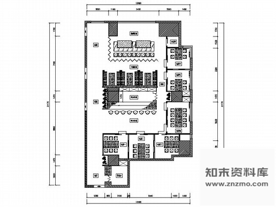 施工图浙江浓郁日式风情料理餐厅施工图含方案文本软装选料及实景图