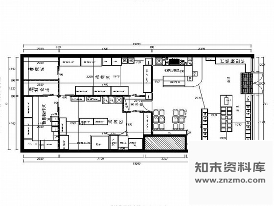 施工图精品著名时尚现代风格蛋糕烘焙店室内装修施工图含效果