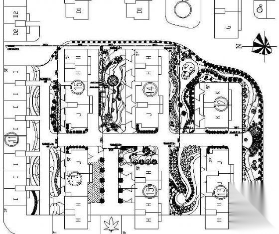 某小区给水设计详图 建筑给排水