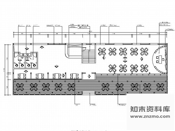 施工图某中式茶楼室内装修施工图含效果