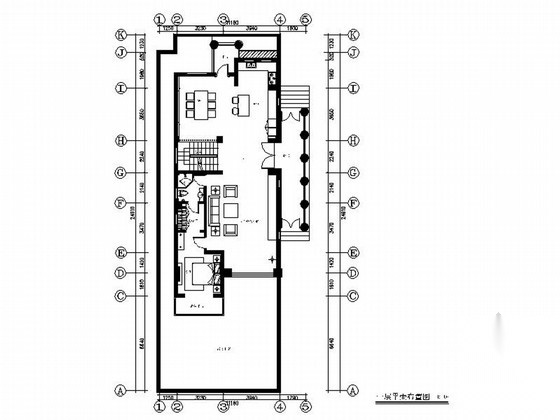 [北京]高档简约现代风格两层别墅室内设计装修施工图（含...