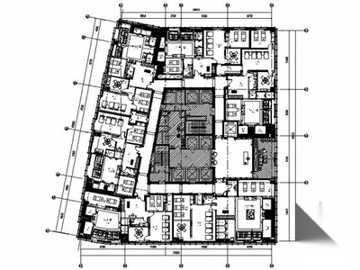 [广西]超五星级酒店现代典雅风格SPA会所室内装修施工图