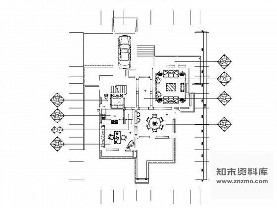 施工图四川法式新乡村独栋三层别墅装修图含效果