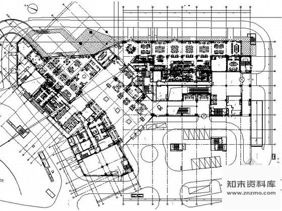 施工图上海新区著名全球连锁新中式风格五星级酒店设计装修施工图含效果