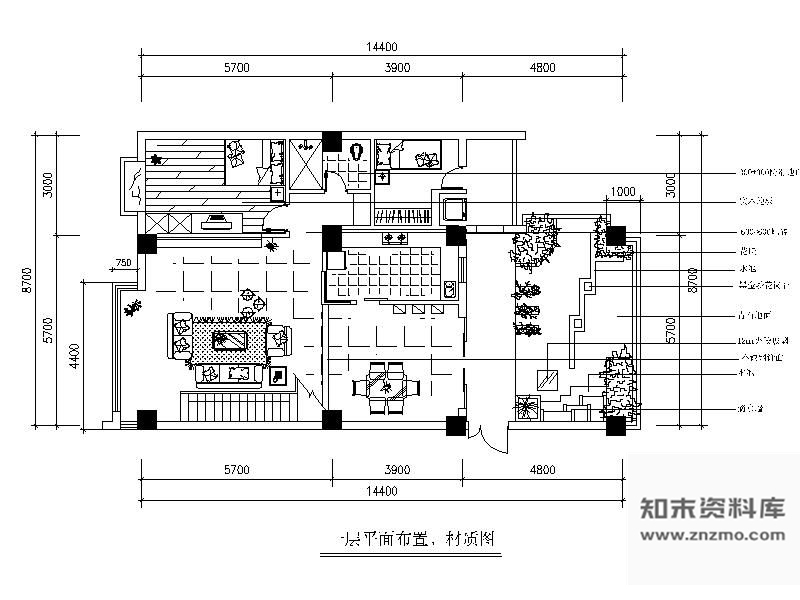 施工图双层别墅设计图