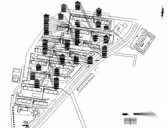 某棚户区改造室外给排水图纸 建筑给排水