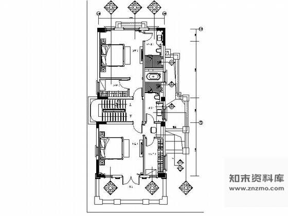 施工图江苏高档现代风格三层别墅室内装修施工图含水电高清实景图推荐！