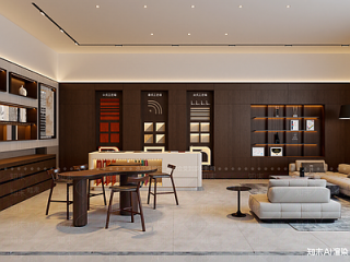 意式家具展厅【ID:1215108525】