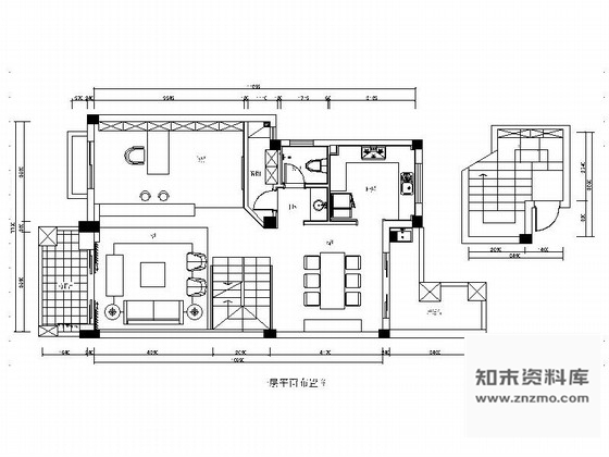 施工图福州现代简约风格三层别墅样板间装修图含效果