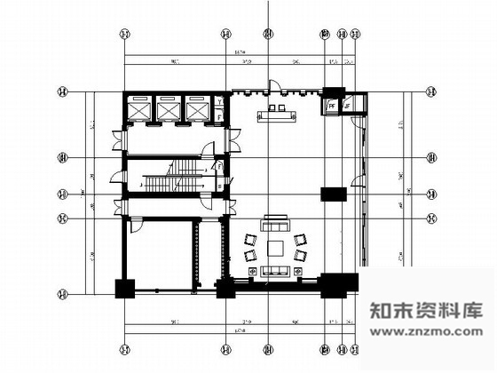 施工图经典欧式大堂室内设计装修图含效果图