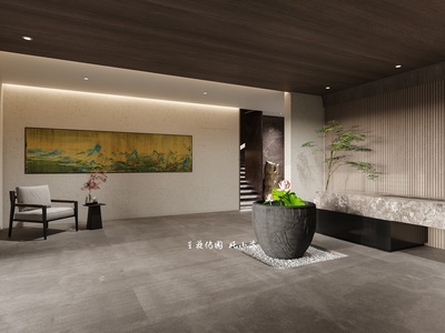 新中式禅意会所设计