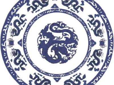 盘子装饰画贴图