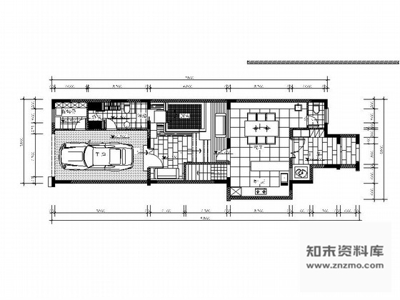 施工图南京顶级设计师经典力作泰式风情四层别墅室内设计施工图